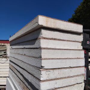 EPS houtwolcement - 10 cm dik - 60x199 cm - Plafondplaat