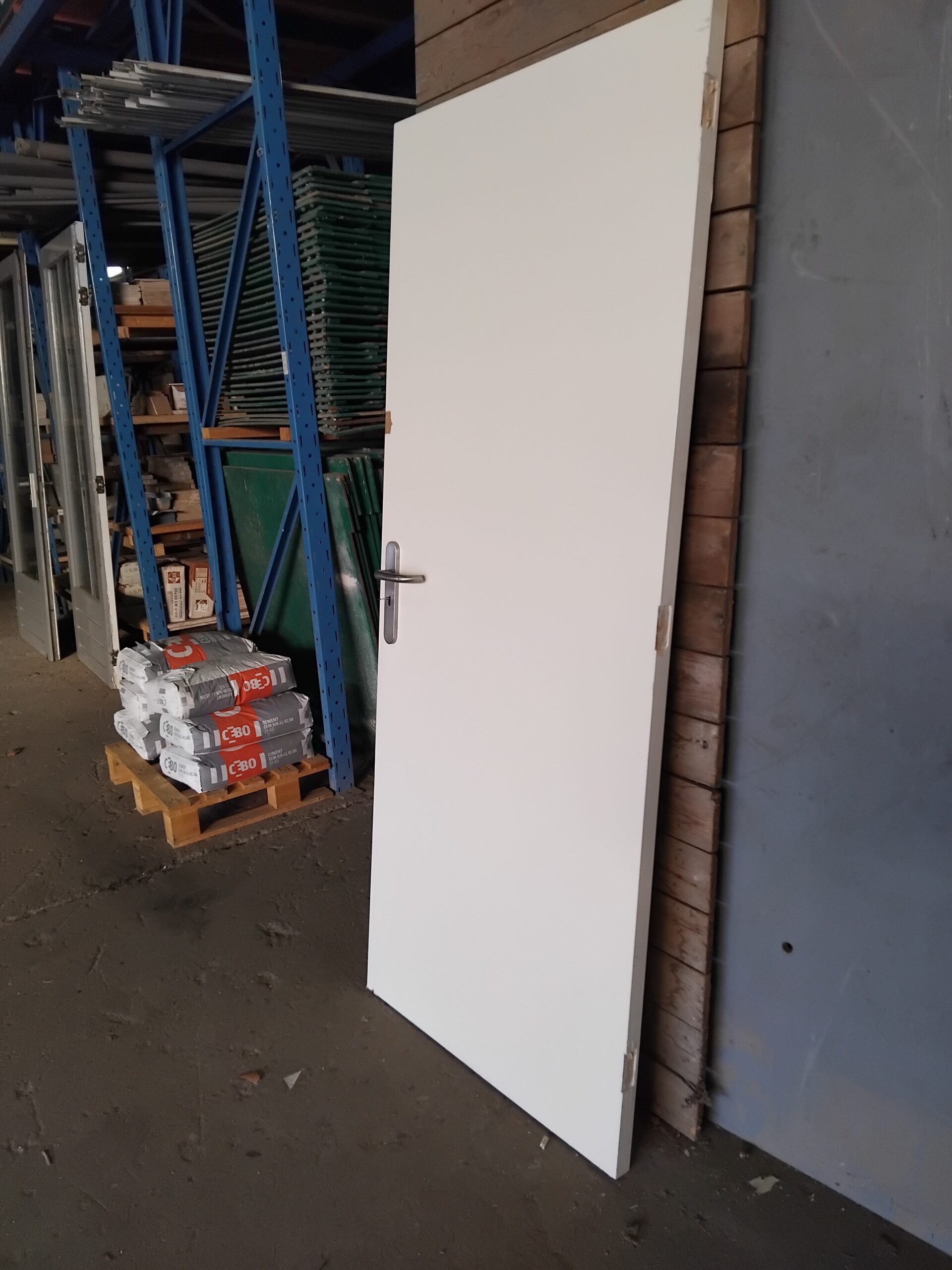 Vlakke stompe binnendeur - Gebruikt - 13239 - Afbeelding 2