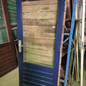 Gebruikte achterdeur enkel glas - 13121