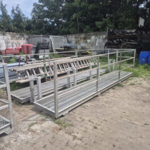 Bordes, loopbrug entresolvloer - 95x478x120 cm